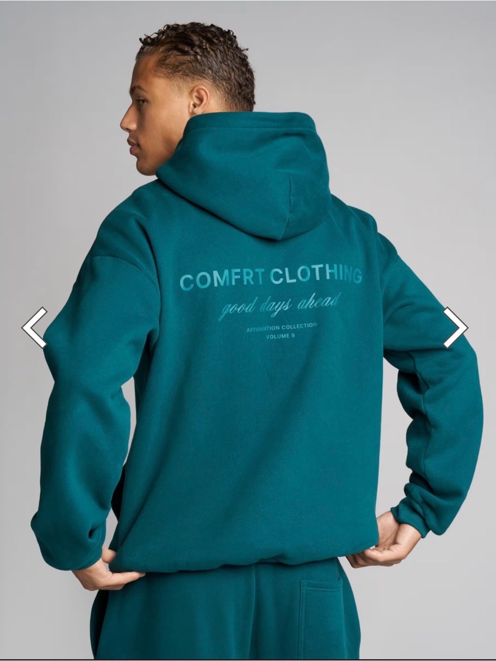Comfrt Affirmation hoodie L like new!